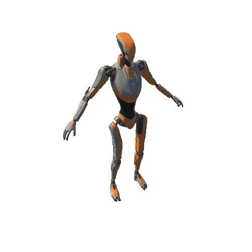 Robot 1 Grey Orange